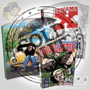 Kombo 3 Komik - Aku Dia & Volkswagen + Jenama X + Skoolastik