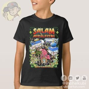 T-Shirt (Budak) Salam Aidilfitri Ubi